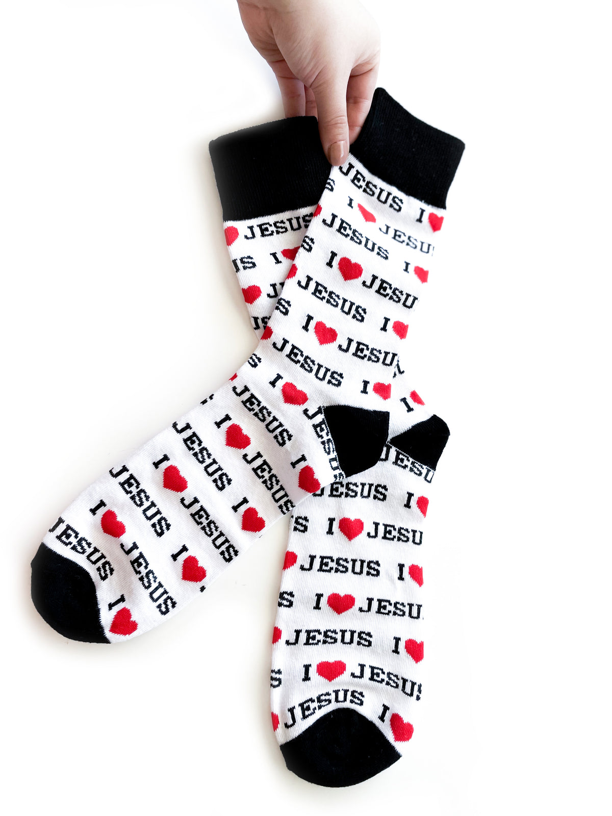 LAST CHANCE*** I LOVE JESUS Socks