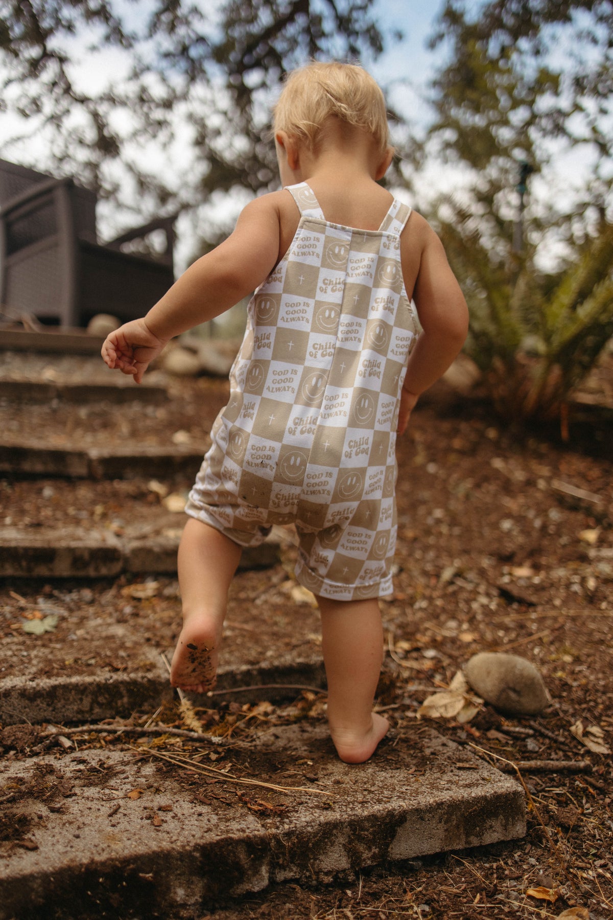 Child of God Checker Overalls