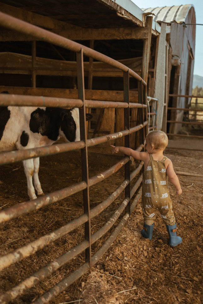 Raised On Milk & Jesus Overalls