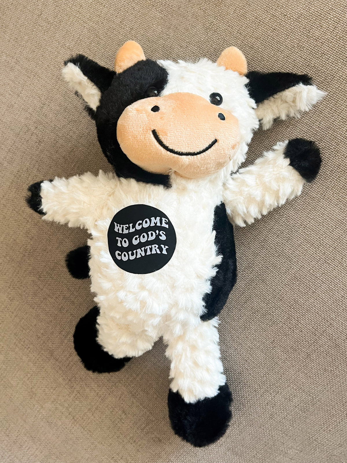 Welcome To God's Country Cow Stuffy