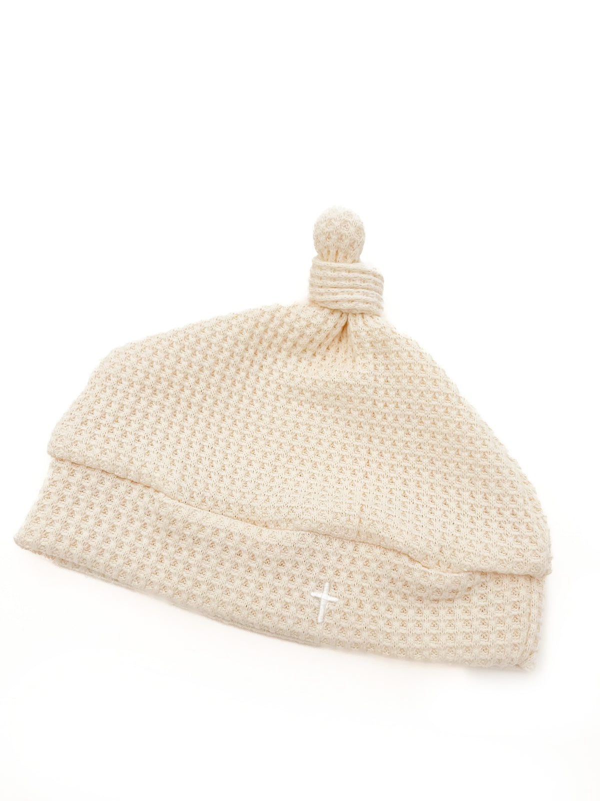 Psalm 127:3 Knotted Baby Sleeper & Matching Beanie