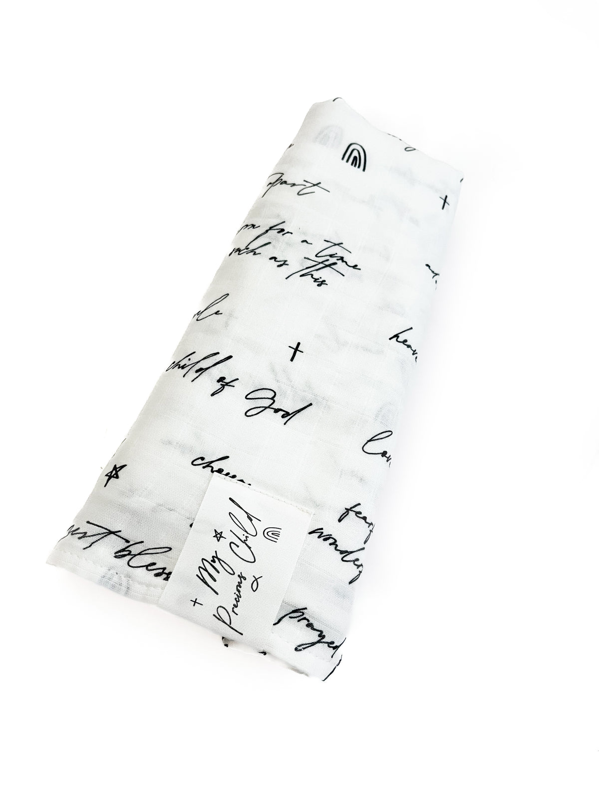 God's Words Swaddle Blanket