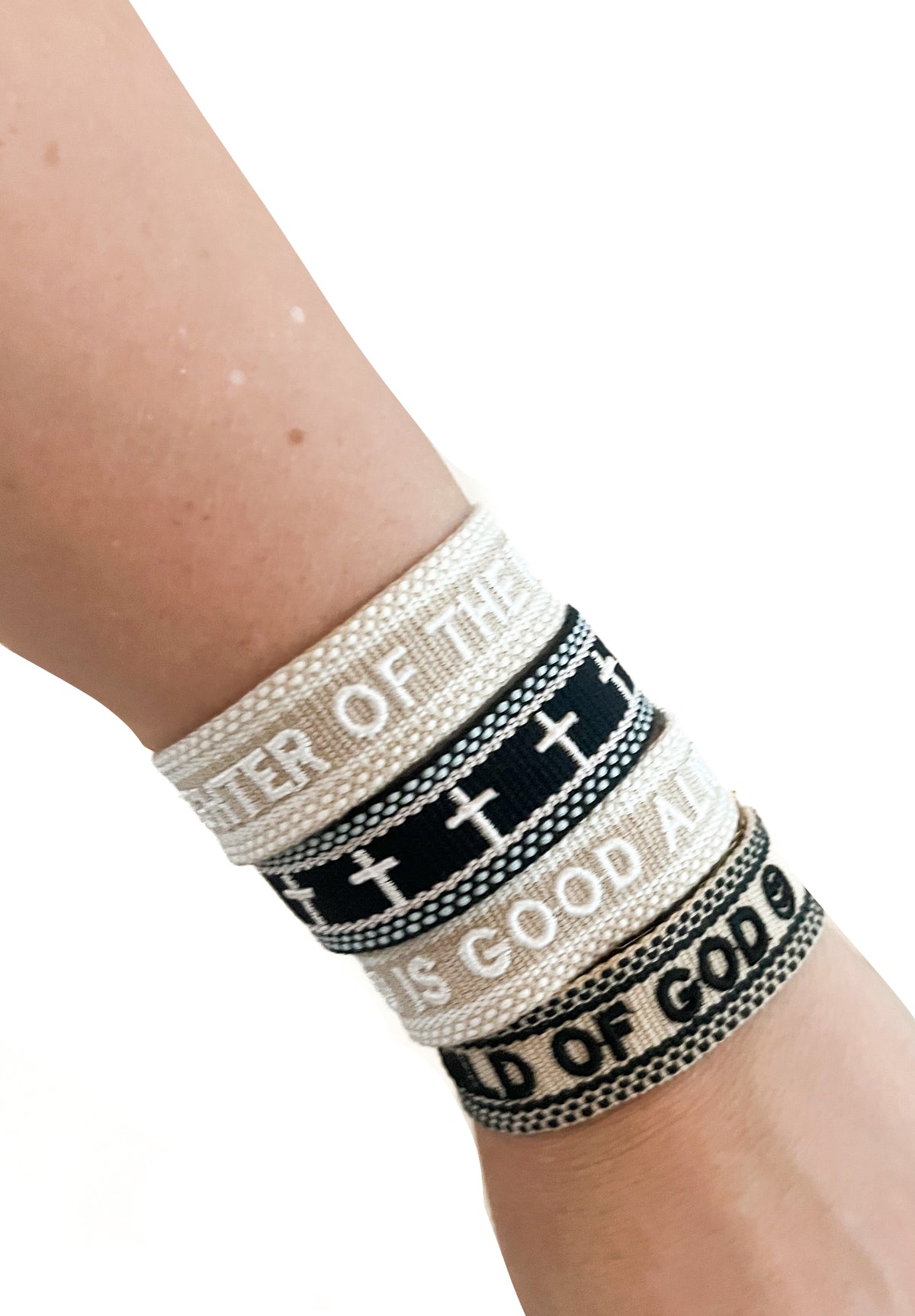 Words of God Woven Bracelets