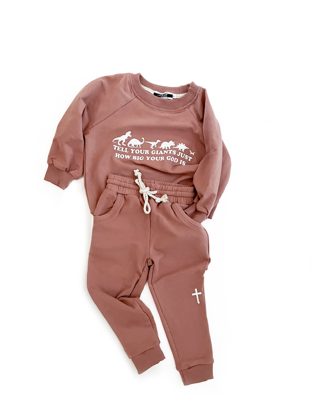 LAST CHANCE*** Tell Your Giants Dino 2 Piece Sweatsuit