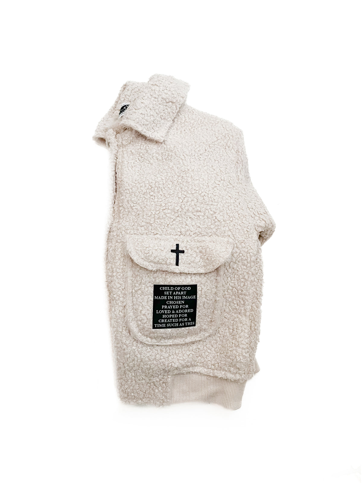 God's Words Sherpa Coat