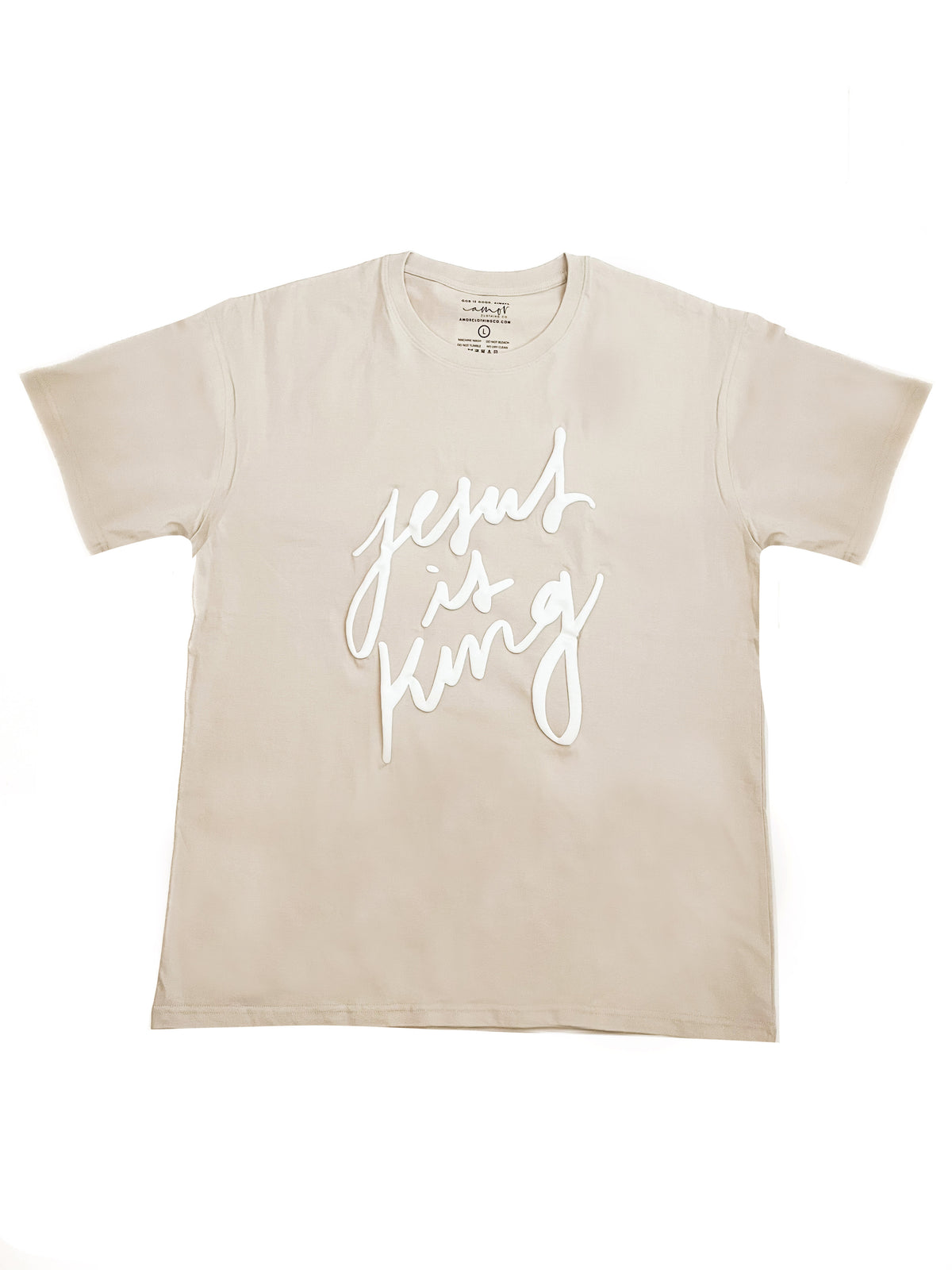 Jesus is King Puff Tee