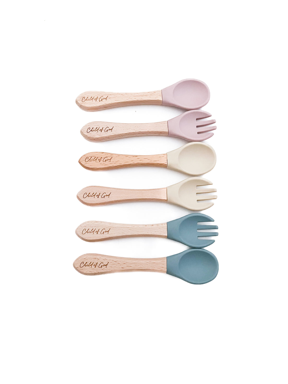 Child of God Silicone Feeding Set