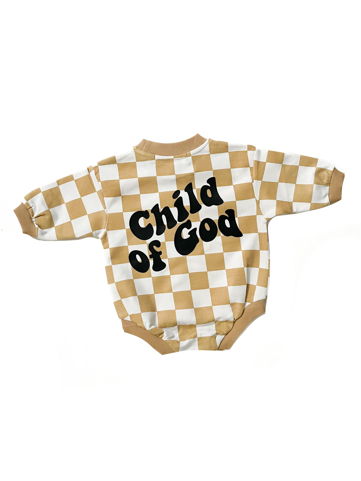 Child of God Checker Bubble Jumpsuit