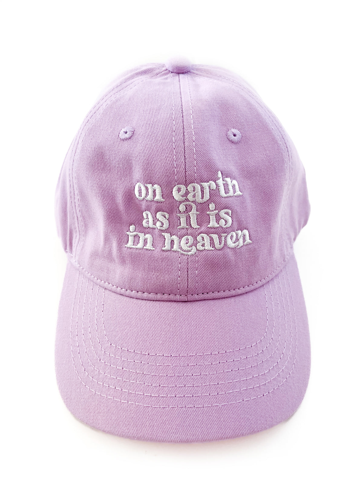 LAST CHANCE*** On Earth As It Is In Heaven Baseball Hat