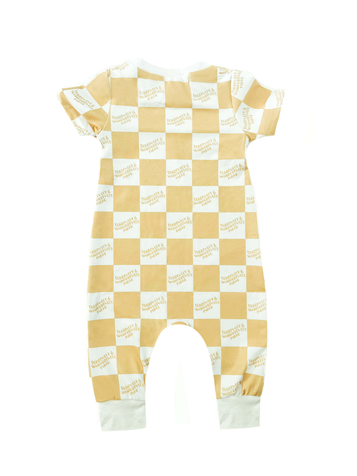 Fearfully and Wonderfully Made Checker Bodysuit