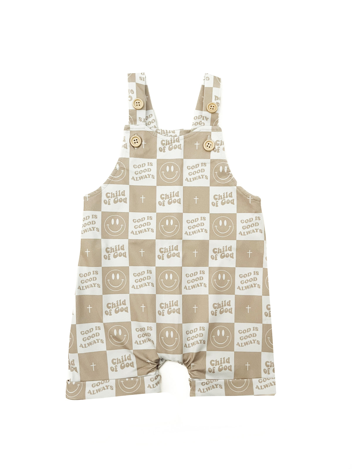 Child of God Checker Overalls