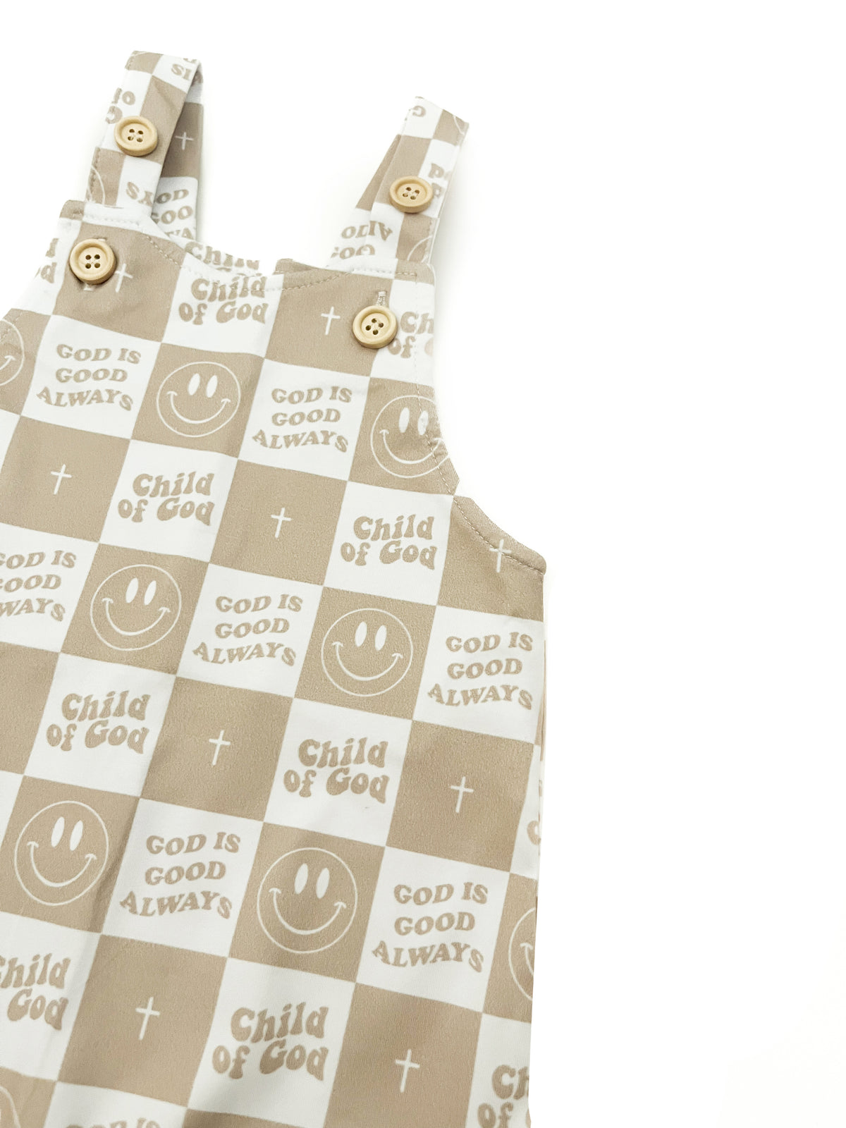 Child of God Checker Overalls