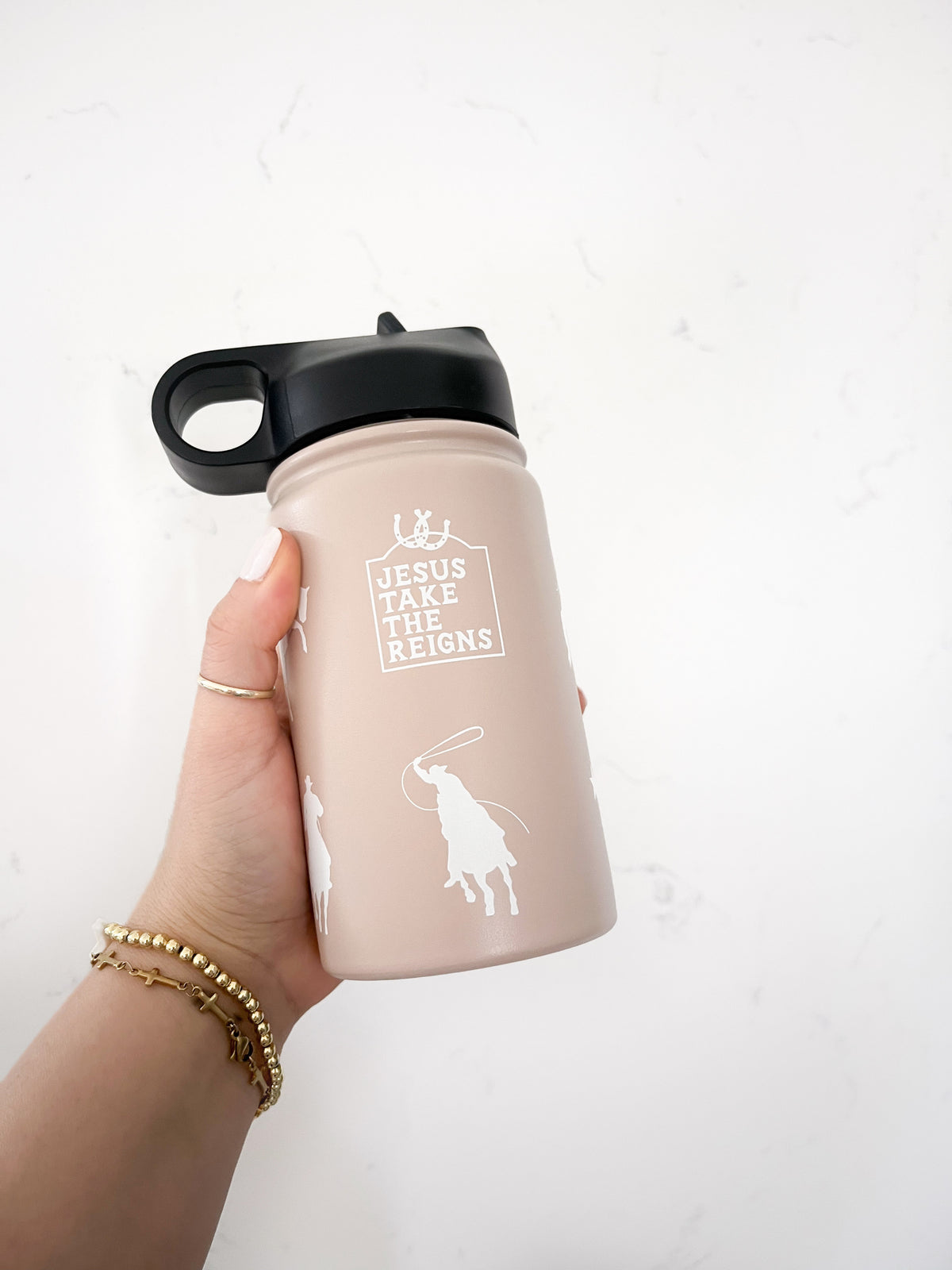 Jesus Take The Reigns Cowboy Tumbler