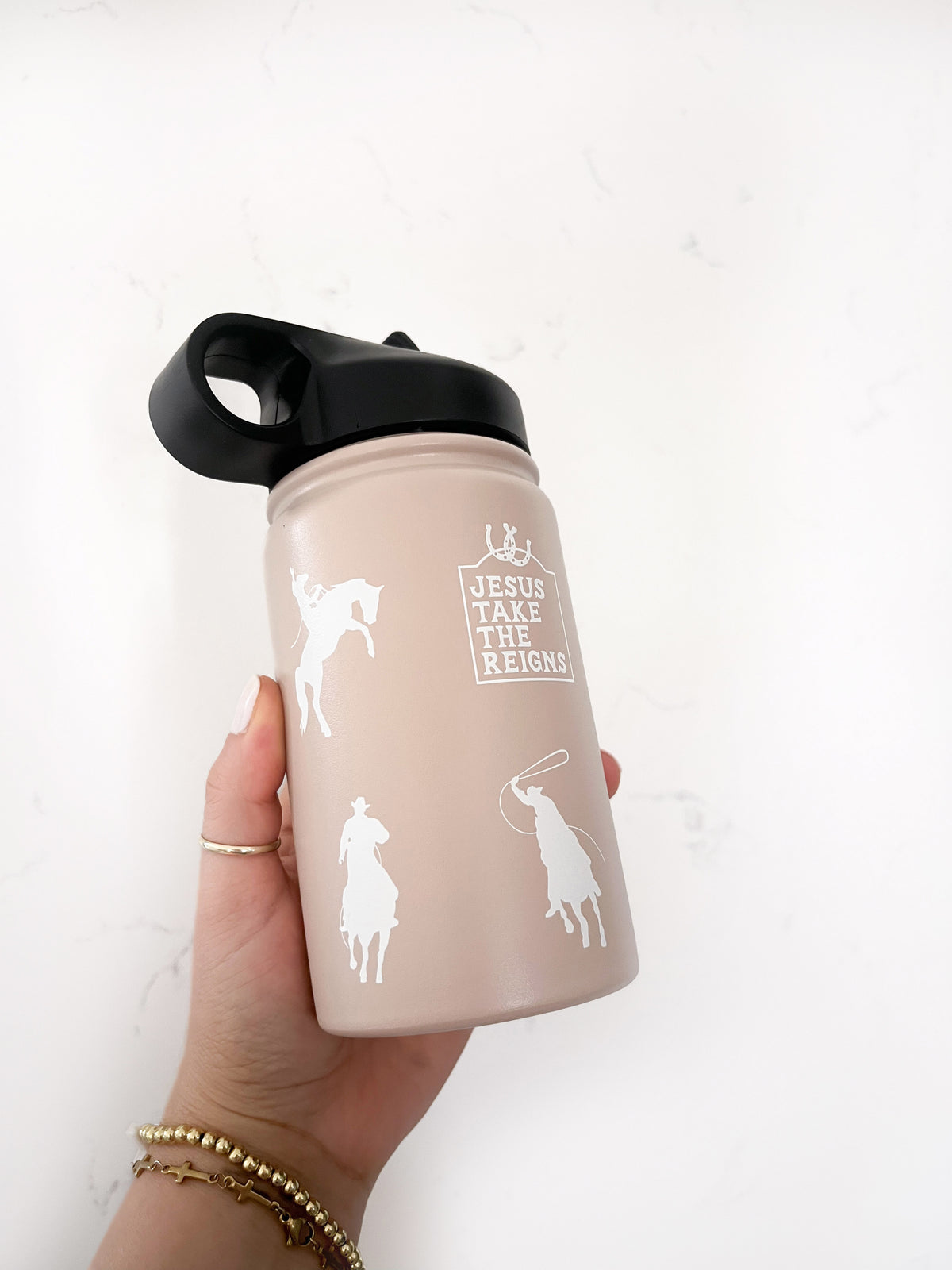 Jesus Take The Reigns Cowboy Tumbler