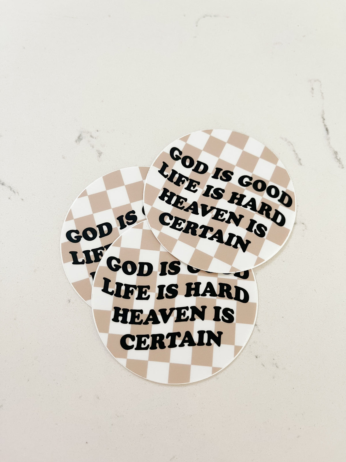 Heaven Is Certain Sticker