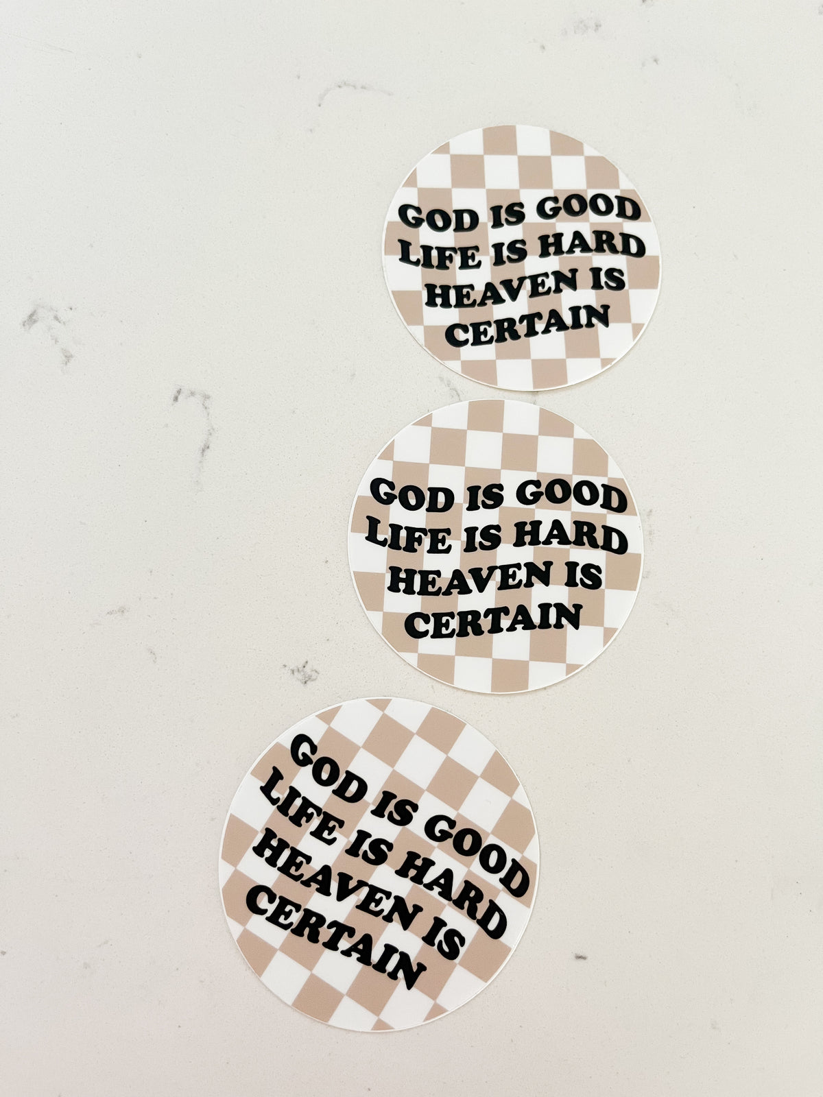 Heaven Is Certain Sticker