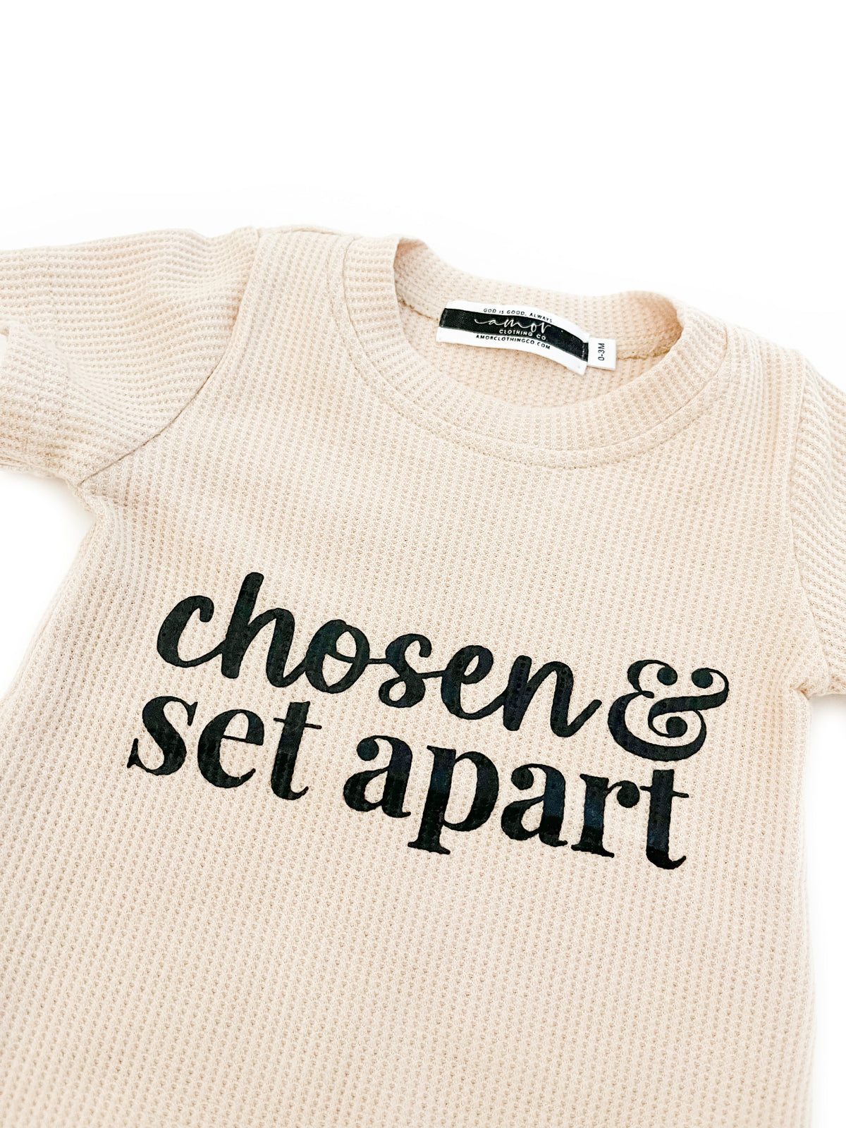 Chosen & Set Apart Waffle Bodysuit