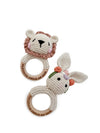 Precious Child of God Knitted Teether Rattle
