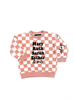 Chosen Checker Crewneck Sweater