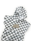Proof of Miracles Hooded Checker Jumpsuit