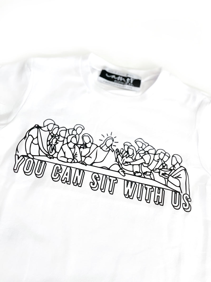 You can sit with us Toddler Tee