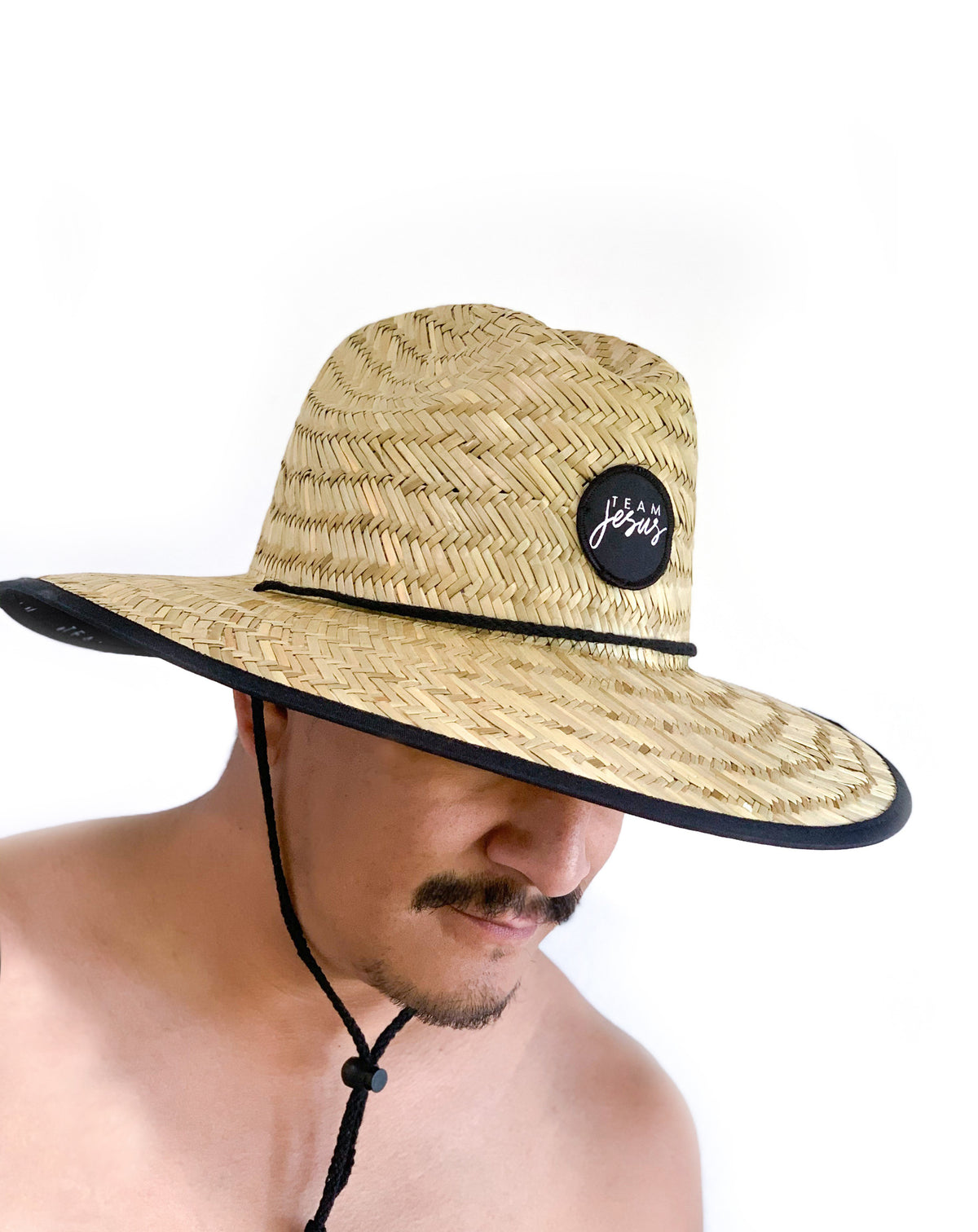 LAST CHANCE*** Unisex Team Jesus Straw Lifeguard Hat