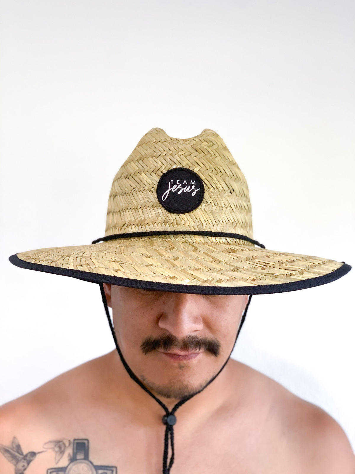 LAST CHANCE*** Unisex Team Jesus Straw Lifeguard Hat