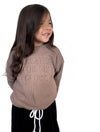 Created for His Glory Cinched Waffle Toddler Sweater