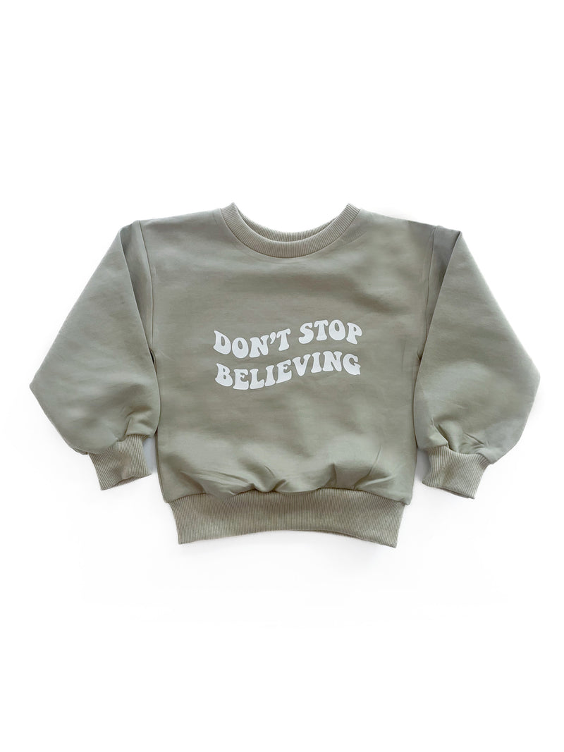 Don't Stop Believing Crewneck Sweater