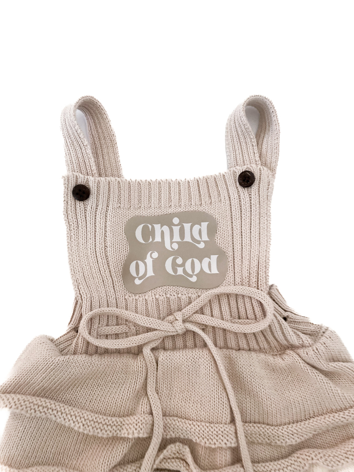 Knit Ruffled Child of God Dress