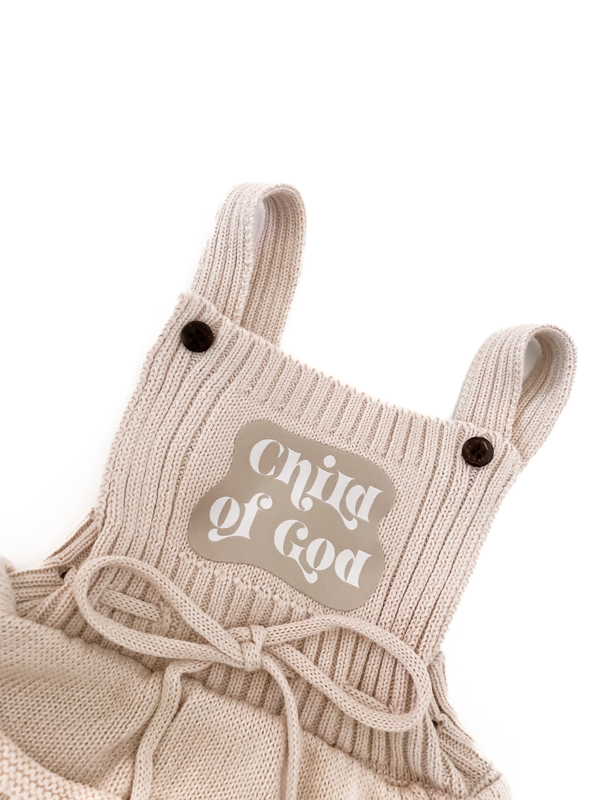 Knit Ruffled Child of God Dress