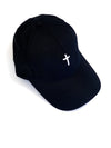 Black Cross Baseball Hat